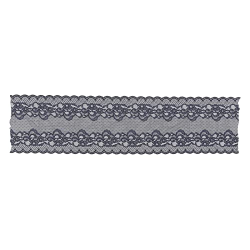 Resefinem Royal Blue Lace Ribbon ca. 10yd lang 9 4in breit elegant Vintage Style Weiche langlebige ideale zum Dekorieren und verschiedene Kunsthandwerks für DIY -Stirnbänder (Blau) von Respicefinem