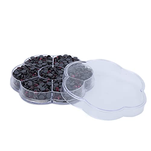 Resefinem -Strasssteine ​​reine helle, klare dekorative Glassteine ​​ideal für DIY -Handwerkskleidung und Nagelkunst (JM201 Deep Purple) von Respicefinem