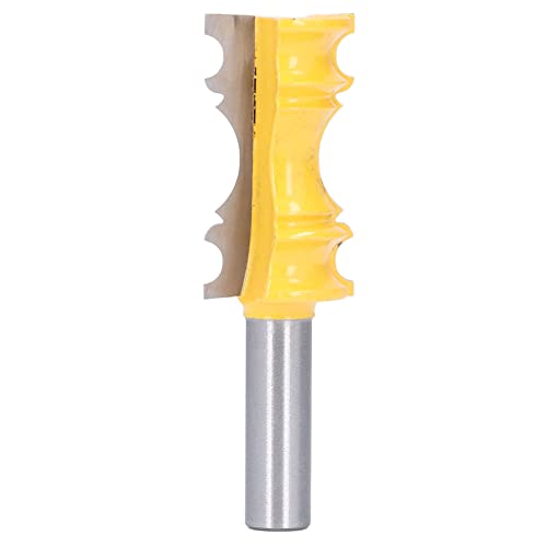 Resefinem Stuhl Rail Router Bit mit Kohlenstoffstahllegierungskronenform ideal für Holzbearbeitungsprojekte mit 1 1 8 -Zoll -Durchmesser und 2 Zoll Tiefe von Respicefinem