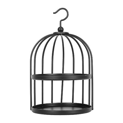 Resefinem Wachs Seal Wärmer schwarzer Vogelkäfigstil Hanging Haken Starker Metall Dekoratives Versiegelungswachsofen für DIY -Handwerks (Schwarz) von Respicefinem