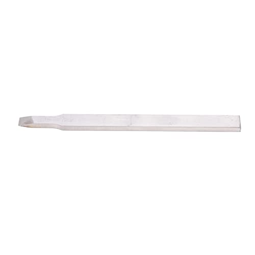 RespiceFinem Leder Bastelschlitz Punch Cutter Silber Chrom Stahl rostbeständiger Spiegel polierter Lederhandwerk Leder Werkzeuge (5mm) von Respicefinem