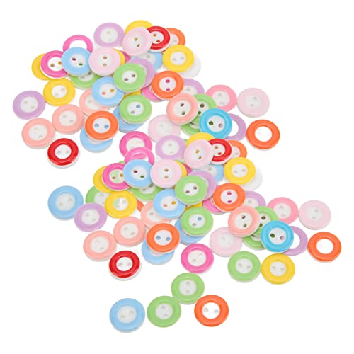 Respicefinem 100 Stück Harzknöpfe, wasserdicht, langlebig, süß, bunt, mit 2 Löchern, leicht zu befestigen, verblasst nicht, ideal für Heimwerker, Nähen, Basteln, Stricken, Häkeln, Respicefinem 100 Stück Harzknöpfe, wasserdicht, langlebig, süß, bunt, mit 2 Löchern, leicht zu befestigen, verblasst nicht, ideal für Heimwerker, Nähen, Basteln, Stricken, Häkeln, von Respicefinem