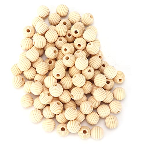 Respicefinem 100 Stück natürliche Holzperlen für Handarbeitsliebhaber, ideal für DIY-Projekte. Sie sind aus starkem Holz mit gut polierter Oberfläche und klaren Löchern, für die Respicefinem 100 Stück natürliche Holzperlen für Handarbeitsliebhaber, ideal für DIY-Projekte. Sie sind aus starkem Holz mit gut polierter Oberfläche und klaren Löchern, für die von Respicefinem