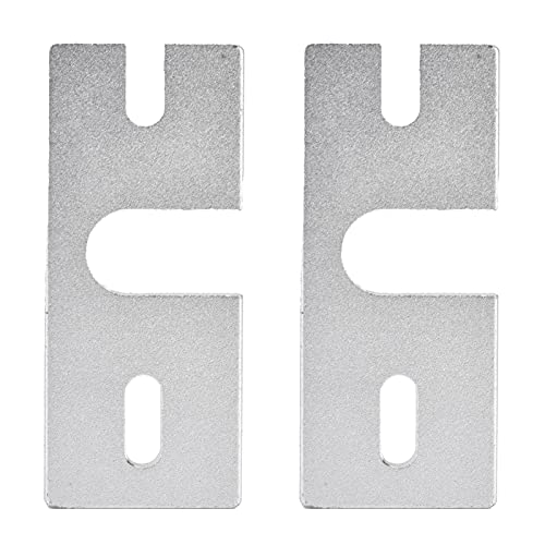Respicefinem 2Pcs Hot End Fixed Plate Mount Aluminium Alloy Rectangular for Reprap V6 3D Printer Durable Lightweight And Design Ensuring Stable Working Suitable For Multiple Respicefinem 2Pcs Hot End Fixed Plate Mount Aluminium Alloy Rectangular for Reprap V6 3D Printer Durable Lightweight And Design Ensuring Stable Working Suitable For Multiple von Respicefinem