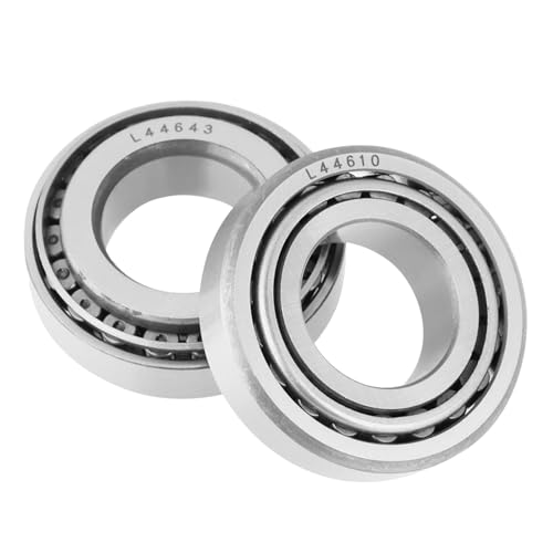 Respicefinem 2pcs High Speed Single Row Tapered Roller Bearings Ideal For Car And Vehicle Wheels Inner Diameter 25 4mm Outer Diameter 50 292mm Thickness 14 22mm Made Of Steel von Respicefinem