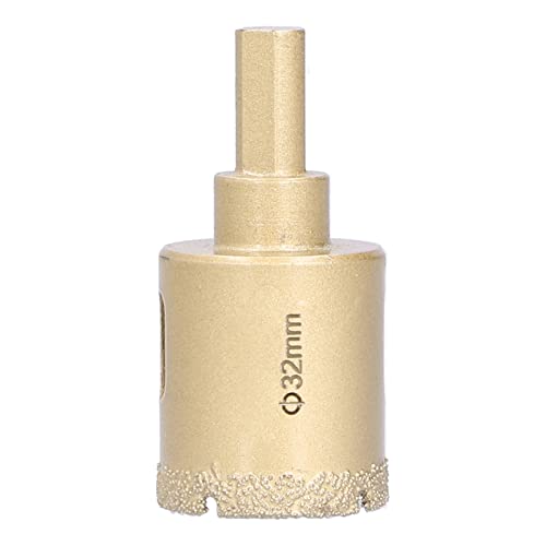 Respicefinem 32mm / 1.3in Diamond Drill Bits Glass Hole Opener Drill Hole Saw Bit for Glass Ceramic Tiles Stone Respicefinem 32mm / 1.3in Diamond Drill Bits Glass Hole Opener Drill Hole Saw Bit for Glass Ceramic Tiles Stone von Respicefinem