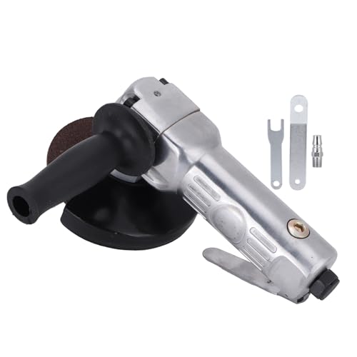Respicefinem 4-Zoll-Pneumatik-Winkelschleifer, Polierer, Schleifer, leichtes Aluminiumlegierungsmaterial, hohe Leistung, ideal für Heimwerker, Möbelpolieren und Respicefinem 4-Zoll-Pneumatik-Winkelschleifer, Polierer, Schleifer, leichtes Aluminiumlegierungsmaterial, hohe Leistung, ideal für Heimwerker, Möbelpolieren und von Respicefinem