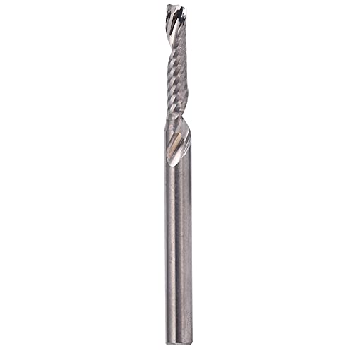Respicefinem 5pcs Milling Cutter Single Flute Spiral Tungsten Steel End Mill Cutting Tool Ideal For Machining Planes Grooves Forming Surfaces And Cutting Off Workpieces With 3 von Respicefinem