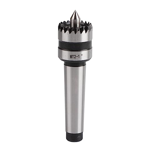 Respicefinem Duty Tailstock Center Metall Holz drehmaschine Dreh werkzeug Stahl Robust und für Holz und Metall bearbeitung mit Dreh unterstützung und 0 01 Mm Genauigkeit MT2 Typ (Number 2) von Respicefinem