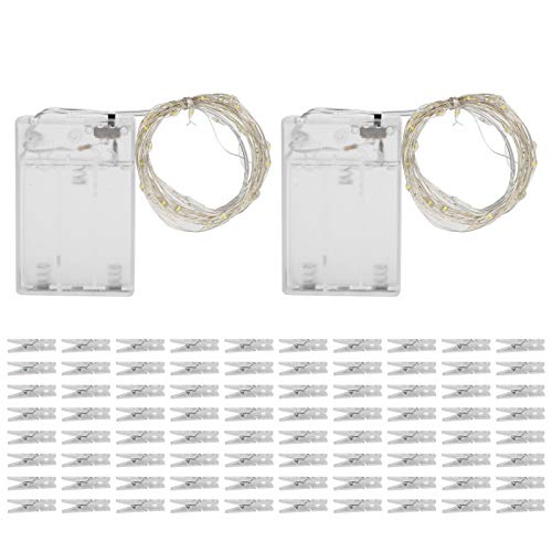 Respicefinem-Fotoclip zum Erstellen Einer warmen mit transparenten Clips, um Fotos oder kleine Objekte zu halten, ideal für Schlafzimmer-Innen Dekorationen im Freien wie von Respicefinem