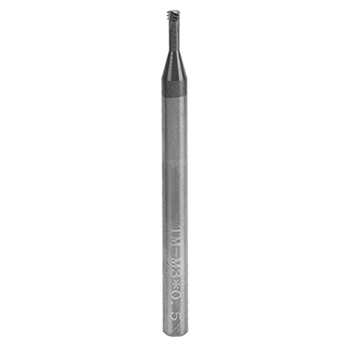 Respicefinem-Gewinde fräser aus guter Qualität Wolfram stahl zum Abrieb und Verformung für Aluminium-Kupfer Gusseisen Edelstahl und mehr M3x 0,5 xD4x50 Respicefinem-Gewinde fräser aus guter Qualität Wolfram stahl zum Abrieb und Verformung für Aluminium-Kupfer Gusseisen Edelstahl und mehr M3x 0,5 xD4x50 von Respicefinem