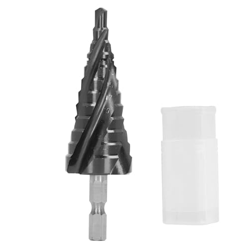 Respicefinem Kobaltbohrer für Edelstahl und Hartmetall. Hocheffizientes Schneiden mit 4 Spiralnuten und 12 Stufen. Geeignet für Holz, Kunststoff, Aluminium, Kupfer Respicefinem Kobaltbohrer für Edelstahl und Hartmetall. Hocheffizientes Schneiden mit 4 Spiralnuten und 12 Stufen. Geeignet für Holz, Kunststoff, Aluminium, Kupfer von Respicefinem