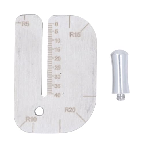 Respicefinem Leather Stitching Aid Tool Hole Punch Pricking Pulling Plate Made Of Stainless Steel Ideal For DIY Handicrafts Innovative Design Helps Evenly Accurately Cut Leather Respicefinem Leather Stitching Aid Tool Hole Punch Pricking Pulling Plate Made Of Stainless Steel Ideal For DIY Handicrafts Innovative Design Helps Evenly Accurately Cut Leather von Respicefinem