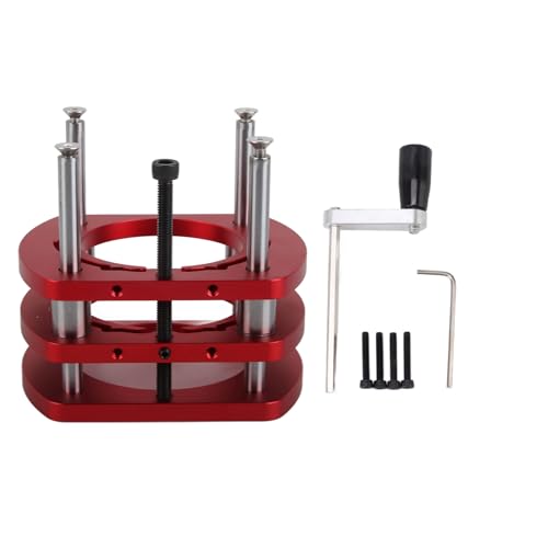 Respicefinem-Router-Hub basis aus Aluminium legierung Ideal für kleine Trimm maschinen Hochpräzise DIY-Holz bearbeitung Router Tisch unterstützung bis zu 2,008 Zoll Heben mit Respicefinem-Router-Hub basis aus Aluminium legierung Ideal für kleine Trimm maschinen Hochpräzise DIY-Holz bearbeitung Router Tisch unterstützung bis zu 2,008 Zoll Heben mit von Respicefinem