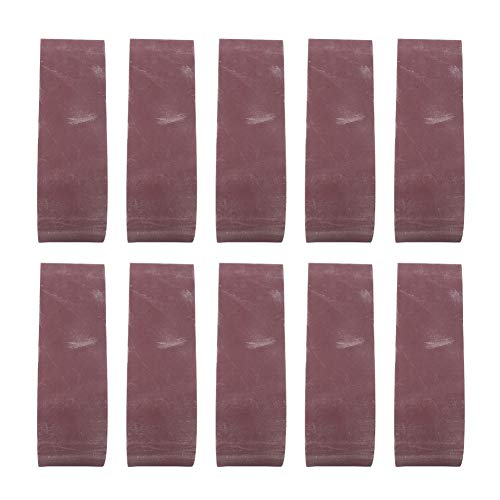 Respicefinem Schleifband, Aluminiumoxid-Material für Bandschleifer, 10 Stück, erhältlich in Körnung 240 – 1000, 533 mm Umfang, 75 mm Breite (1000# 10 packs) von Respicefinem