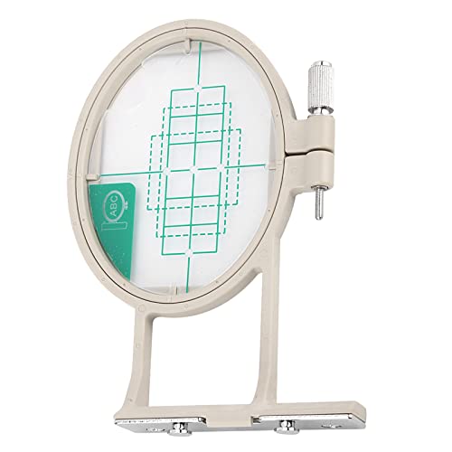 Respicefinem-Stickerei-Reifen rahmen Stretch rahmen Fit für multifunktion ale Nähmaschine mittelgroß wasserdicht mit klarem Gitter für eine genaue Ausrichtung (S) von Respicefinem