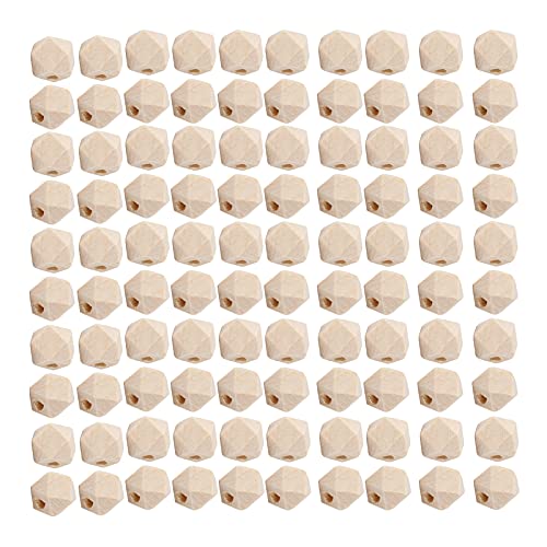RespireFinem 100pcs Oktagonal Hemu Holzperlen Ideale DIY -Materialien für handgefertigte Halsketten Schlüsselanhänger und Kinderschmuck für Kunsthandwerksprojekte und Malerei der RespireFinem 100pcs Oktagonal Hemu Holzperlen Ideale DIY -Materialien für handgefertigte Halsketten Schlüsselanhänger und Kinderschmuck für Kunsthandwerksprojekte und Malerei der von Respicefinem