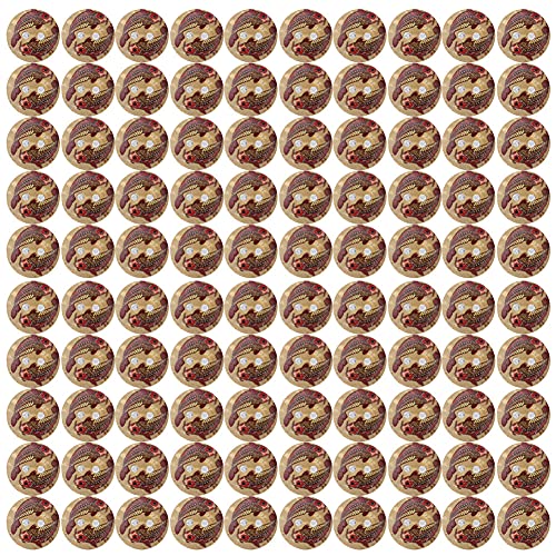 RespireFinem 100pcs farbenfrohe runde Kokosnussknöpfe 12 5 mm für DIY -Nähen und Kleidung Accessoires ideal für Kleidung Schmuckdekor und Kindergartenkreative Projekte (7) von Respicefinem