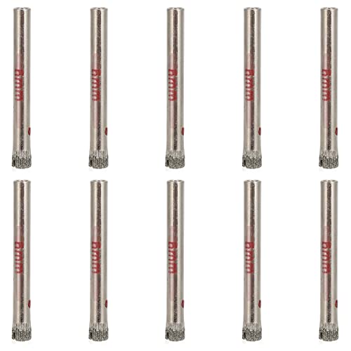 RespireFinem 10pcs 6mm Lochöffner Bit Hochgeschwindiger Stahl runden Schaftholzbearbeitungssägen Bits ideal für Glas Marmor Keramikfliesen Steinbodenfliesen RespireFinem 10pcs 6mm Lochöffner Bit Hochgeschwindiger Stahl runden Schaftholzbearbeitungssägen Bits ideal für Glas Marmor Keramikfliesen Steinbodenfliesen von Respicefinem
