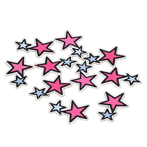 RespireFinem 10pcs bestickte Sternformflecken ideal zum Abdecken von Bruch und Flecken auf DIY -Kleidung Kissen Diese Eisen auf Flecken können an verschiedenen Gegenständen wie RespireFinem 10pcs bestickte Sternformflecken ideal zum Abdecken von Bruch und Flecken auf DIY -Kleidung Kissen Diese Eisen auf Flecken können an verschiedenen Gegenständen wie von Respicefinem