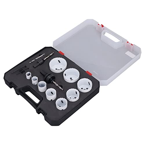 RespireFinem 15pcs Lochsäge Twist Bohrer Bitöffner Bohrverschneidungswerkzeug Set Kit ideal für Metallholz Holz Trockenwand Aluminium Hochgeschwindigkeit Stahlmaterial Schnelles RespireFinem 15pcs Lochsäge Twist Bohrer Bitöffner Bohrverschneidungswerkzeug Set Kit ideal für Metallholz Holz Trockenwand Aluminium Hochgeschwindigkeit Stahlmaterial Schnelles von Respicefinem