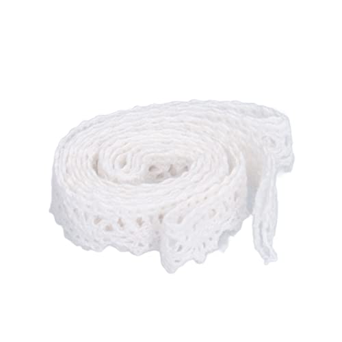 RespireFinem 20 Meter weiße Spitzenbänder Baumwollfaden Dekorative Accessoires für DIY -Kleidung Geschenkdekoration für Kleidungsdekoration DIY Scrapbooking Sewing Hochzeit Party RespireFinem 20 Meter weiße Spitzenbänder Baumwollfaden Dekorative Accessoires für DIY -Kleidung Geschenkdekoration für Kleidungsdekoration DIY Scrapbooking Sewing Hochzeit Party von Respicefinem