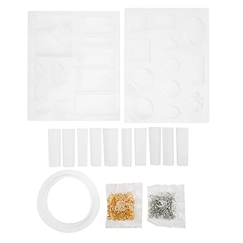 RespireFinem 213pcs Silikonschmuckformen wiederverwendbares dauerhafter sicherer elastischer DIY -Schmuck für den Anhänger Gussschlüsselketten Ohrringe Halsketten Armbänder RespireFinem 213pcs Silikonschmuckformen wiederverwendbares dauerhafter sicherer elastischer DIY -Schmuck für den Anhänger Gussschlüsselketten Ohrringe Halsketten Armbänder von Respicefinem