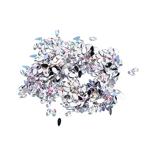 RespireFinem 500pcs Drop geformt 8x13mm Flat Rücken -Strass -Strass ideales DIY -Schmuckzubehör für Mobilfunkkoffer Scrapbook Halskette und verschiedene Handwerks RespireFinem 500pcs Drop geformt 8x13mm Flat Rücken -Strass -Strass ideales DIY -Schmuckzubehör für Mobilfunkkoffer Scrapbook Halskette und verschiedene Handwerks von Respicefinem
