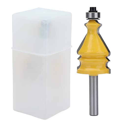 RespireFinem 8mm Shank Router Bit für Fotorahmen Holzbearbeitung Forming Gravur Werkzeug Kohlenstoffstahl Hauptkörper mit Legierungsschneider ideal für Küchenbadetüren von Respicefinem