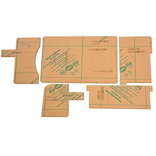 RespireFinem Clear Acryl Notebook -Bag Diary Book -Hülle -Muster -Schablone für Lederhandwerkswerkzeug Leicht zu speichern einfach zu speichern mit guter Transparenz und hoher von Respicefinem