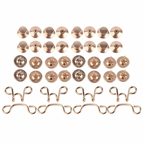 TasteFinem golden kleines DIY -Zubehör -Tasten mit einstellbaren abnehmbaren flexiblen Schlitzdesign für Hosen und Röcke TasteFinem golden kleines DIY -Zubehör -Tasten mit einstellbaren abnehmbaren flexiblen Schlitzdesign für Hosen und Röcke von Respicefinem