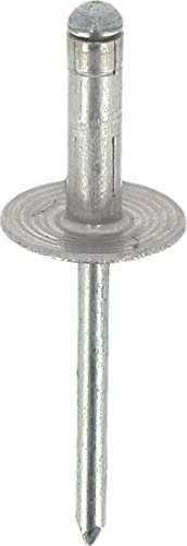 Restagraf - Niete mit großem Kopf, Aluminium & Stahlschaft – kompatibel mit Alfa Romeo, Citroen, Fiat, Jeep, Peugeot – Durchmesser 4,8 mm – Länge 17 mm – Ref. 228459 – 4 Stück Restagraf - Niete mit großem Kopf, Aluminium & Stahlschaft – kompatibel mit Alfa Romeo, Citroen, Fiat, Jeep, Peugeot – Durchmesser 4,8 mm – Länge 17 mm – Ref. 228459 – 4 Stück von Restagraf
