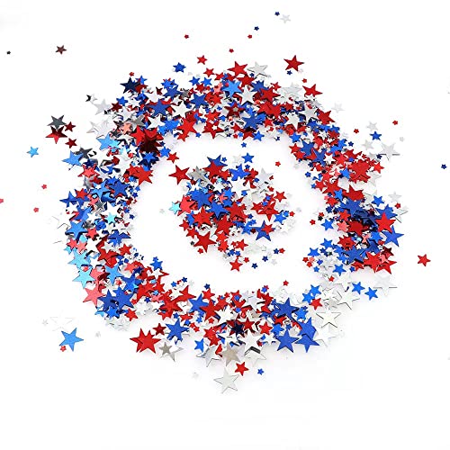 Sternkonfetti, Restards 15 Gramm USA Flagge Stil Metallic Glitzer Folie Konfetti Stern Pailletten für Ballons, Tische, Kunsthandwerk, Hochzeit Festival Geburtstag Weihnachten Party Supplies Sternkonfetti, Restards 15 Gramm USA Flagge Stil Metallic Glitzer Folie Konfetti Stern Pailletten für Ballons, Tische, Kunsthandwerk, Hochzeit Festival Geburtstag Weihnachten Party Supplies von Restards