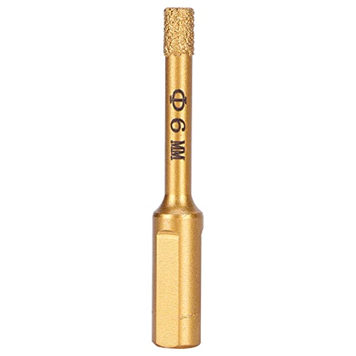 Bohrloch -Loch -Säge Kit, Glasgranitfliesenstein bohrer Kühle Wachskern (6mm) von Restokki