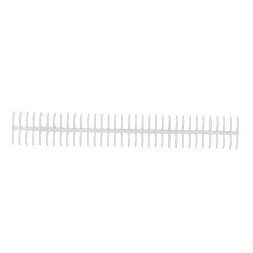 Restokki 10pcs Bindungsspulen 34 Löcher Polypropylenbindungsstacheln Schreibwaren (Transparent) von Restokki