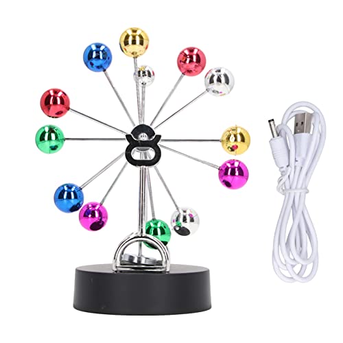 Restokki Perpetuum Motion Machine, USB-Akku, Dual-Use-Riesenrad, Balance-Spielzeug, Tischplatte, dekorative Ornamente Restokki Perpetuum Motion Machine, USB-Akku, Dual-Use-Riesenrad, Balance-Spielzeug, Tischplatte, dekorative Ornamente von Restokki
