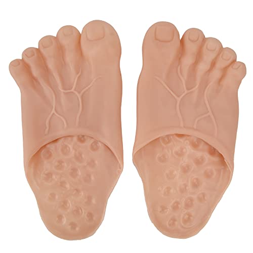 Restokki große Fußschuhe übertrieben übertrieben große Größe Fuß Design Halloween Cosplay Kostümprops Partyzubehör für Halloween Party Cosplay -Party -Materie eine Größe fits (Hautfarbe) von Restokki