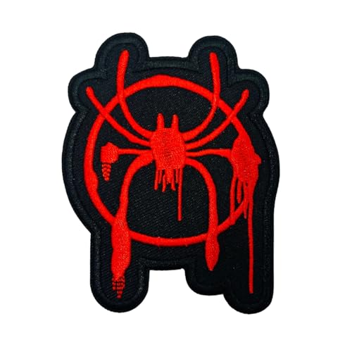 Coole große Spinne Stickerei-Aufnäher, Punk-Rot, zum Aufbügeln, Reparatur, Mode-Accessoires, Kollektion, Abzeichen für DIY-Kleidung, Jacken, Jeans, Rucksack, Hüte, Westen, Taschen Coole große Spinne Stickerei-Aufnäher, Punk-Rot, zum Aufbügeln, Reparatur, Mode-Accessoires, Kollektion, Abzeichen für DIY-Kleidung, Jacken, Jeans, Rucksack, Hüte, Westen, Taschen von Reteno