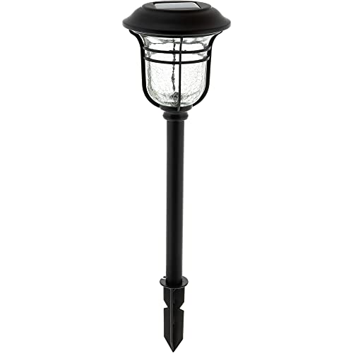 RETLUX RGL 104 WW Solar Garteneinbauleuchte, Bodeneinbauleuchte, Gehäusefarbe: schwarz, Material: Kunststoff/Gussglas/Platte, Fassung: fest eingebaute LED von Retlux