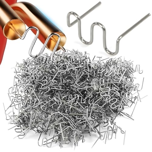 Retoo 500 Stück Schweißen Heiße Heftklammern Plastik Hot Staples Welder Staple 0,8mm Stossstangen Reparaturset für Plastik Autostoßstange Rissreparatur Nagel Set für Heißhefter Edelstahl Retoo 500 Stück Schweißen Heiße Heftklammern Plastik Hot Staples Welder Staple 0,8mm Stossstangen Reparaturset für Plastik Autostoßstange Rissreparatur Nagel Set für Heißhefter Edelstahl von Retoo