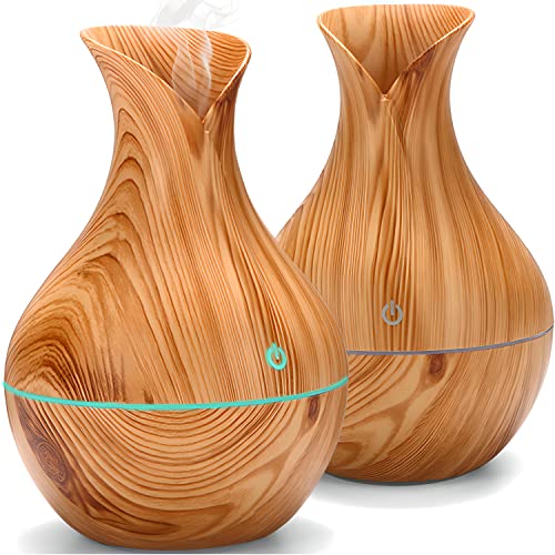 Retoo Aroma Diffuser, Ultraschall Aromatherapie mit mit Farben Licht LED, Beleuchtung, Luftbefeuchter 150 ml, Elektrisch Öle Diffusor, Duftöl, Aroma Ätherische Öle, Duftlampe für Zuhause Büro, Holz Retoo Aroma Diffuser, Ultraschall Aromatherapie mit mit Farben Licht LED, Beleuchtung, Luftbefeuchter 150 ml, Elektrisch Öle Diffusor, Duftöl, Aroma Ätherische Öle, Duftlampe für Zuhause Büro, Holz von Retoo