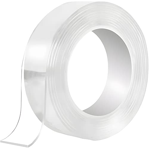 Retoo Doppelseitiges Klebeband, Transparent Nano Tape Extra Stark 5M, Ablösbar Klebestreifen Doppelseitig für Teppich, Zuhause, Büro, Foto, Wand, Waschbares Entfernbares Spurlos Nano-Klebeband Retoo Doppelseitiges Klebeband, Transparent Nano Tape Extra Stark 5M, Ablösbar Klebestreifen Doppelseitig für Teppich, Zuhause, Büro, Foto, Wand, Waschbares Entfernbares Spurlos Nano-Klebeband von Retoo