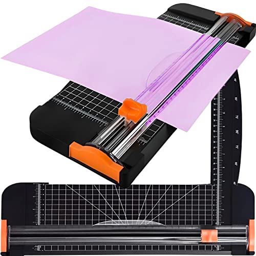 Retoo Papierschneider A4 Schneidemaschine, Scrapbooking Werkzeug zum Schneiden von Papier, Bastelpapier Karton Etikett Papier Cutter, Papierschneidemaschine Cutter Guillotine Trimmer Handwerksprojekt von Retoo