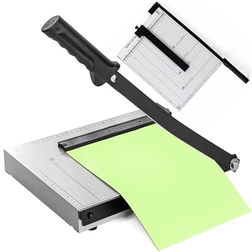 Retoo Papierschneider A4 Schneidemaschine, Scrapbooking Werkzeug zum Schneiden von Papier, Hebelschneider, Schneidegerät Bastelpapier Karton Papier Cutter, Papierschneidemaschine Cutter Guillotine Retoo Papierschneider A4 Schneidemaschine, Scrapbooking Werkzeug zum Schneiden von Papier, Hebelschneider, Schneidegerät Bastelpapier Karton Papier Cutter, Papierschneidemaschine Cutter Guillotine von Retoo