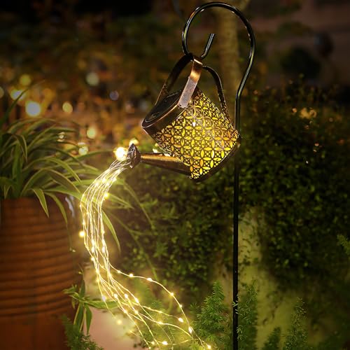 Retoo Solar Gießkanne Lichterkette Aussen, LED Solarlampen Außen, IP65 Wasserdicht, Gießkannenlicht Lichter mit Schäferhaken, Lichterkette Aussen für Garten Hofweg Balkon Terrasse, Garten Dekoration Retoo Solar Gießkanne Lichterkette Aussen, LED Solarlampen Außen, IP65 Wasserdicht, Gießkannenlicht Lichter mit Schäferhaken, Lichterkette Aussen für Garten Hofweg Balkon Terrasse, Garten Dekoration von Retoo