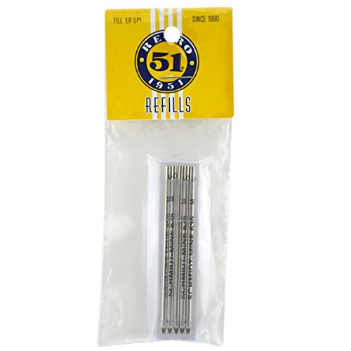 Retro 1951 - Kugelschreiber Ersatzminen - 5-er Pack - Elite - Schwarz von Retro 51
