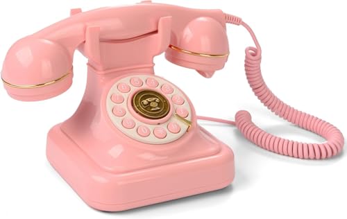 RetroVox Audio-Gästebuch, Hochzeit, Telefon, Gästebuch, einfach zu bedienen und lustig, Verlobungen, Jubiläen, Babypartys, Abschlussfeiern, personalisierte Audio-Nachrichten (alte Stile, Sakura-Rosa) RetroVox Audio-Gästebuch, Hochzeit, Telefon, Gästebuch, einfach zu bedienen und lustig, Verlobungen, Jubiläen, Babypartys, Abschlussfeiern, personalisierte Audio-Nachrichten (alte Stile, Sakura-Rosa) von RetroVox