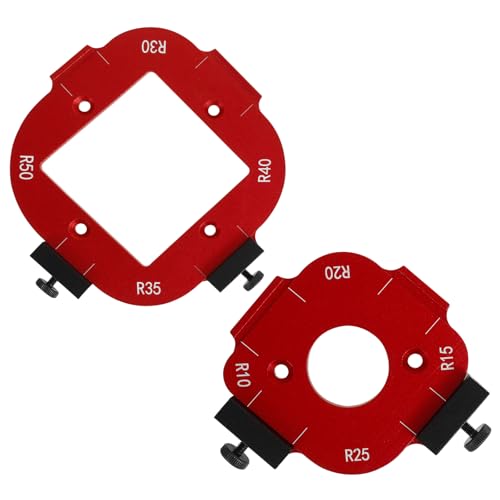 2pcs Eckradius-Frässchablonen Aluminiumlegierung 4 in 1 Radius -Jig -Router -Vorlagenwinkel Präzisionsgerichtes Eckradius Vorlage Kompakt für Tischstuhl 2pcs Eckradius-Frässchablonen Aluminiumlegierung 4 in 1 Radius -Jig -Router -Vorlagenwinkel Präzisionsgerichtes Eckradius Vorlage Kompakt für Tischstuhl von Retrok