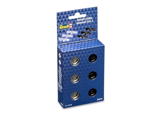 Email Color - General Set 2 - Gloss (6X 14ml) von Revell Modellbau