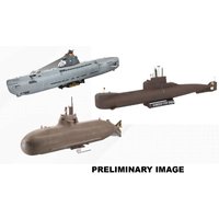70 Jahre Bundeswehr :Wilhelm Bauer, Type 206A, Class2 70 Jahre Bundeswehr :Wilhelm Bauer, Type 206A, Class2 von Revell